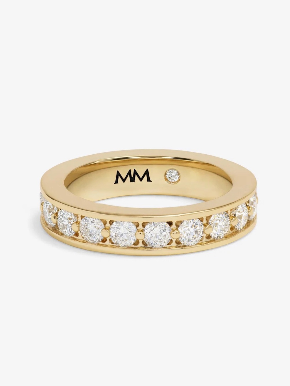 NWT Melinda Maria Gold “Ashley Infinity Ring”